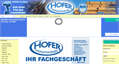 Desktop Screenshot of hofermuehlethurnen.ch